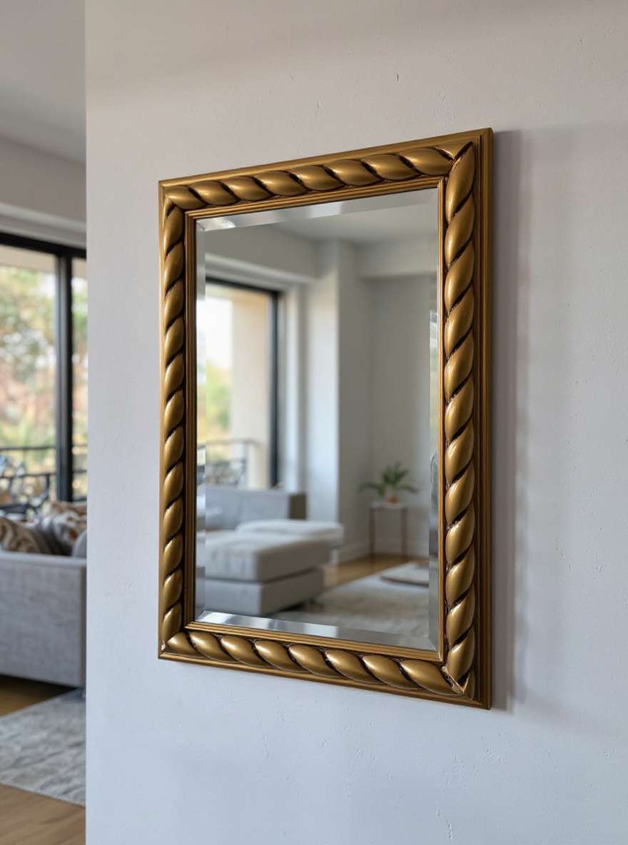 Amalia Gold Wall Mirror – Made in Germany